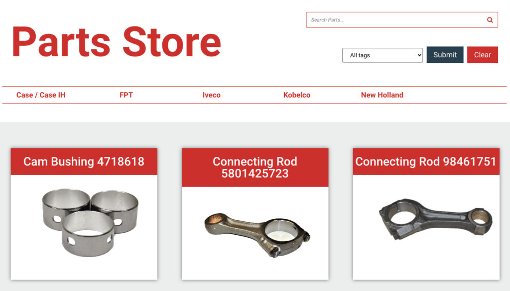 HooverTec online parts store