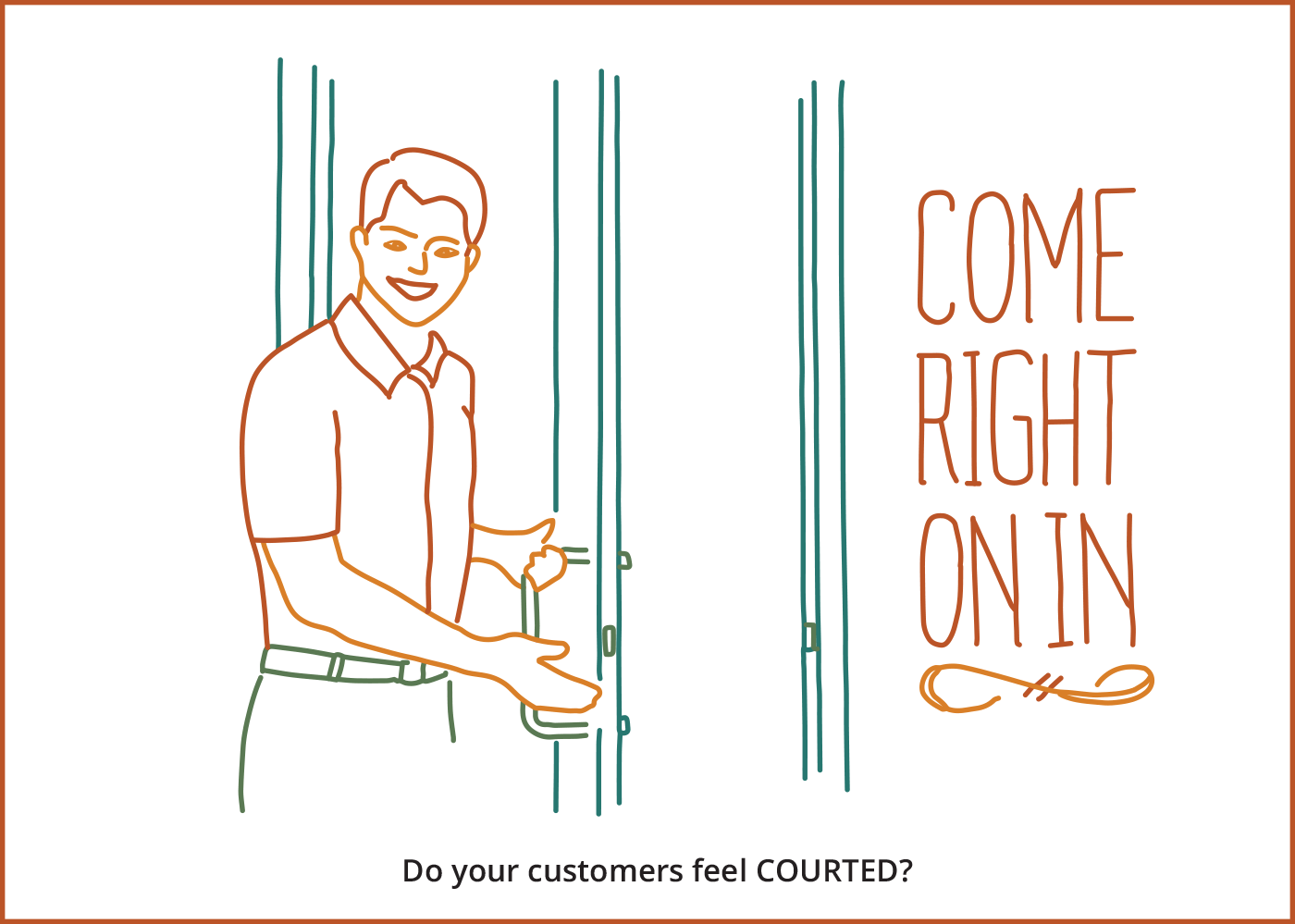 Do Your Customers Feel COURTED? Rosewood Marketing